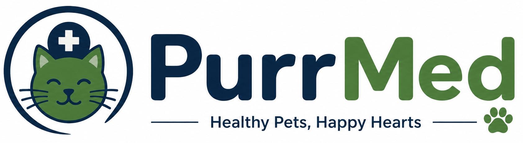 purrmed logo for invoice